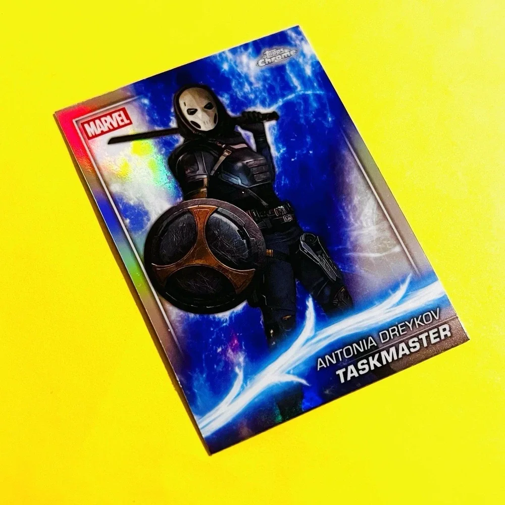 2025 Topps Chrome Marvel Taskmaster #185 Refractor Phase‎ Five Thunderbolts